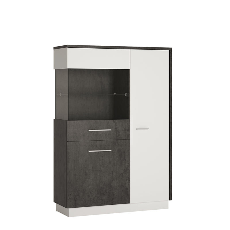 Zingaro Low Display Cabinet – Left-Hand – image 1