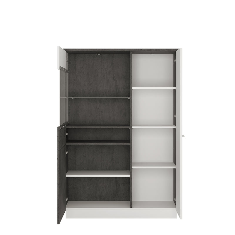 Zingaro Low Display Cabinet – Left-Hand – image 2