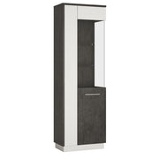 Zingaro Tall Glazed Display Cabinet – Right-Hand – image 1