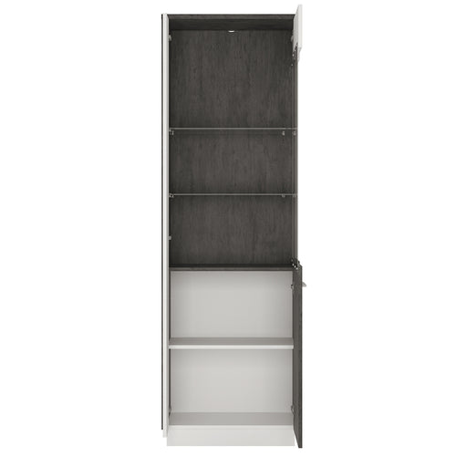 Zingaro Tall Glazed Display Cabinet – Right-Hand – image 2