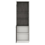 Zingaro Tall Glazed Display Cabinet – Left-Hand – image 2