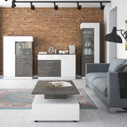 Zingaro Tall Glazed Display Cabinet – Left-Hand – image 3