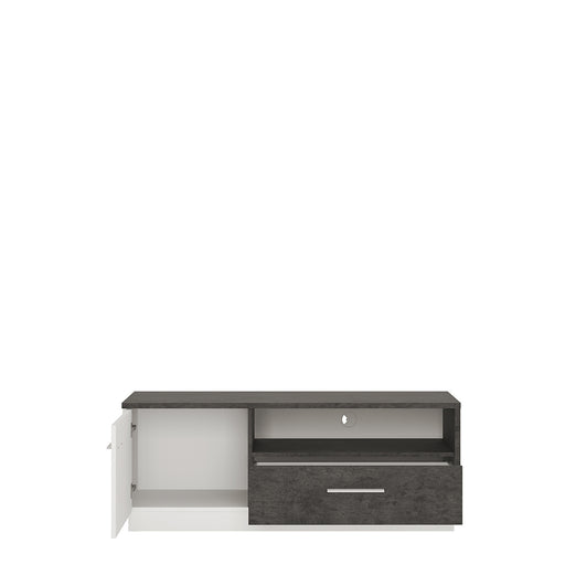 Zingaro 1 Door 1 Drawer TV Cabinet – image 2
