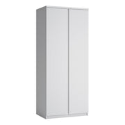 Fribo 2 Door Wardrobe in White – image 1