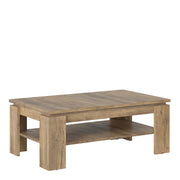 Rapallo Large Coffee Table in Chestnut and Matera Grey – image 1