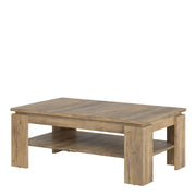 Rapallo Large Coffee Table in Chestnut and Matera Grey – image 2