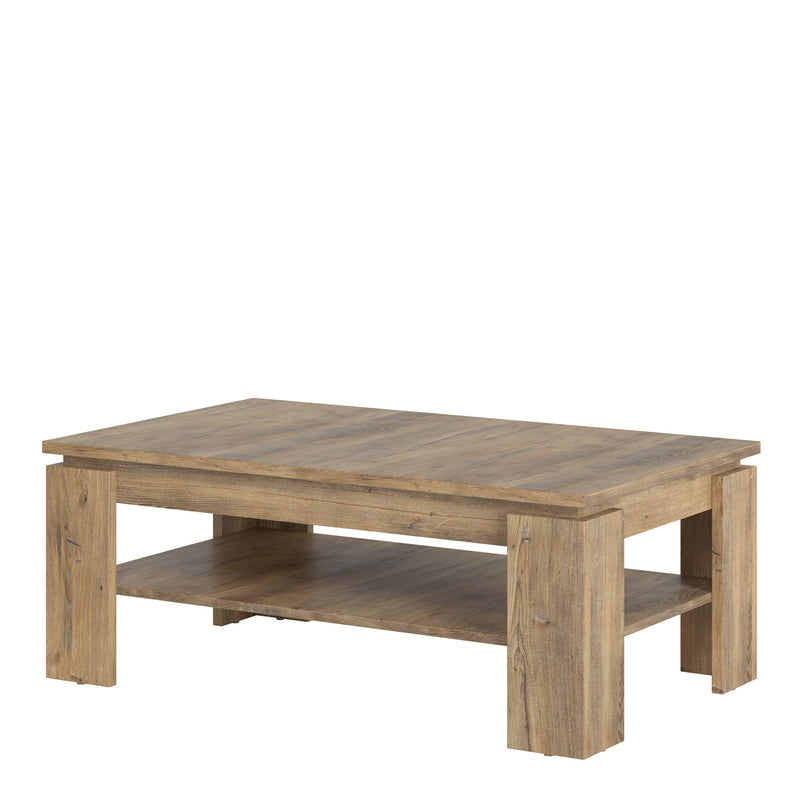 Rapallo Large Coffee Table in Chestnut and Matera Grey – image 2