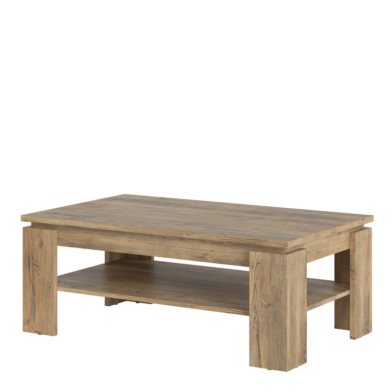 Rapallo Large Coffee Table in Chestnut and Matera Grey – image 3