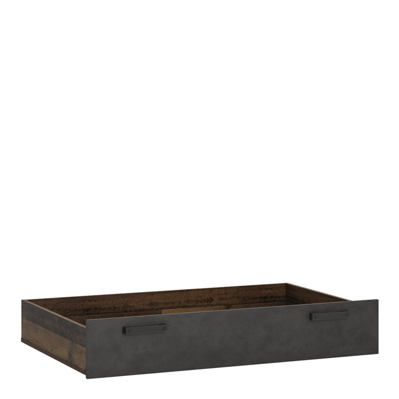 Brooklyn Underbed Drawer in Walnut and Dark Matera Grey – image 1