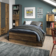 Brooklyn Underbed Drawer in Walnut and Dark Matera Grey – image 4