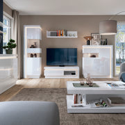 Lyon Tall Narrow Display Cabinet (LHD) (including LED lighting) – Right-Hand – image 3