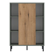 Darwin Sideboard 1 Door in Green/Oak – image 2