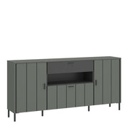 Arundel Sideboard 2 Door 1 Flap 1 Drawer – Green – image 1