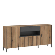 Arundel Sideboard 2 Door 1 Flap 1 Drawer – Oak – image 1