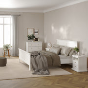 Paris Bedside 2 Drawers – White – image 6