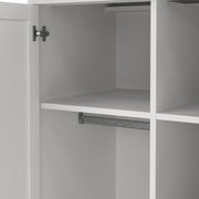 Paris Bedside 2 Drawers – Matt Grey – image 10