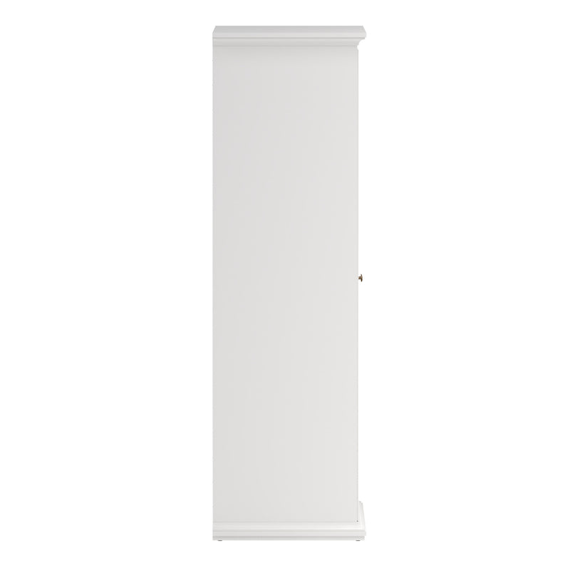Paris Wardrobe with 2 Doors – White – image 4
