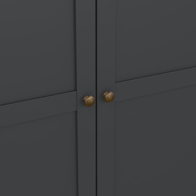 Paris Chest of 4 Drawers – Matt Grey – image 10