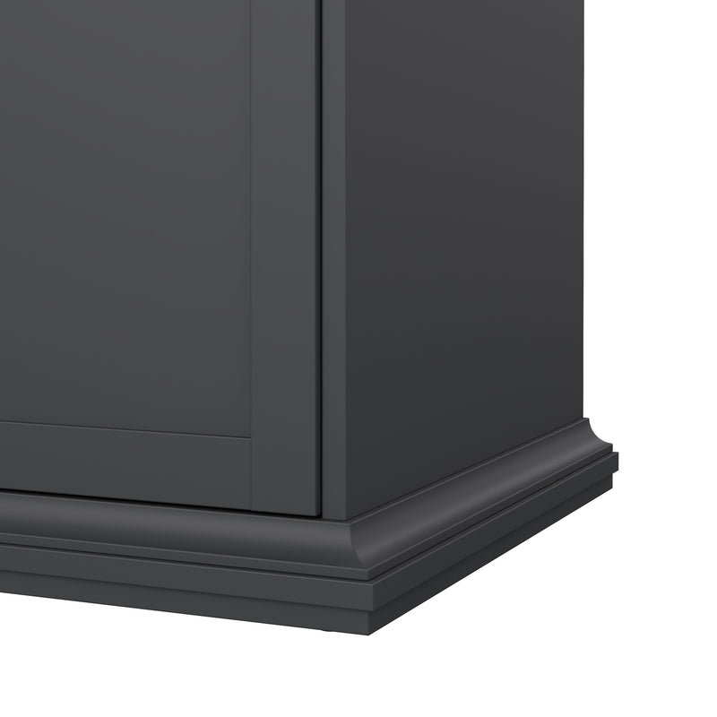 Paris Chest of 4 Drawers – Matt Grey – image 11