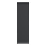 Paris Wardrobe with 2 Doors – Matt Grey – image 4