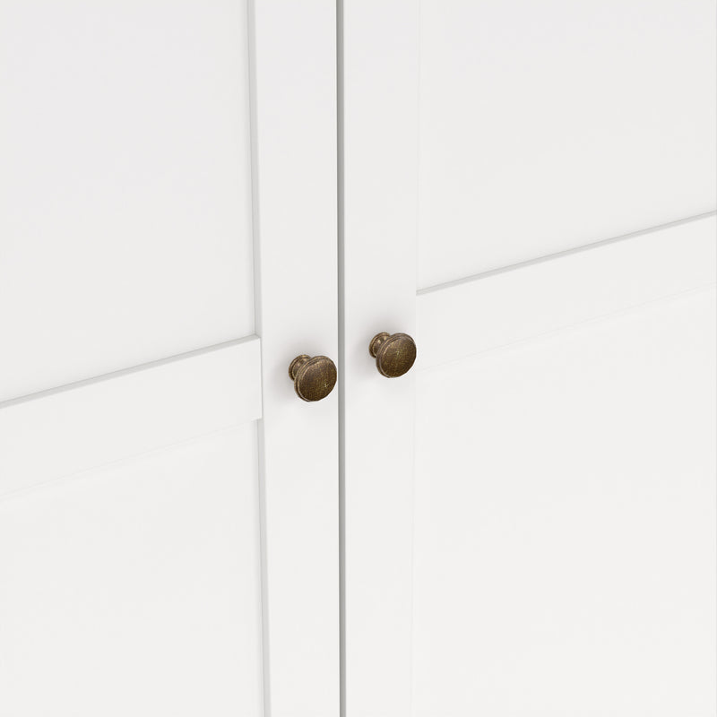 Paris Wardrobe with 2 Doors – Matt Grey – image 10