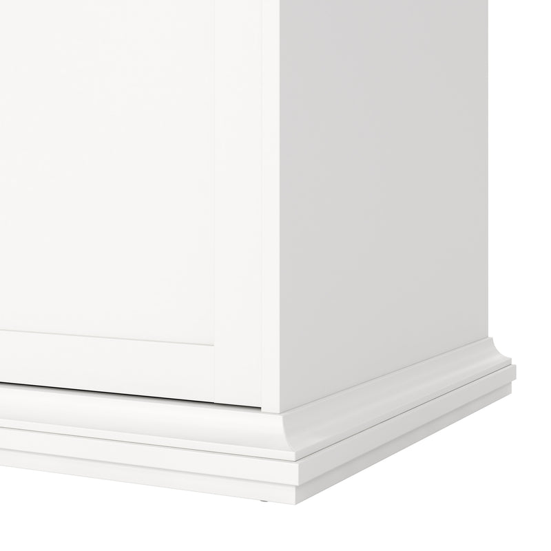Paris Wardrobe with 2 Doors – Matt Grey – image 11