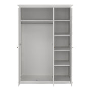 Paris Wardrobe with 3 Doors – White – image 6