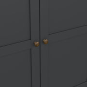 Paris Chest of 6 Drawers – Matt Grey – image 9