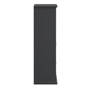 Paris Wardrobe with 4 Doors and 2 Drawers – Matt Grey – image 4