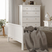 Paris Wardrobe with 2 Doors – White – image 11