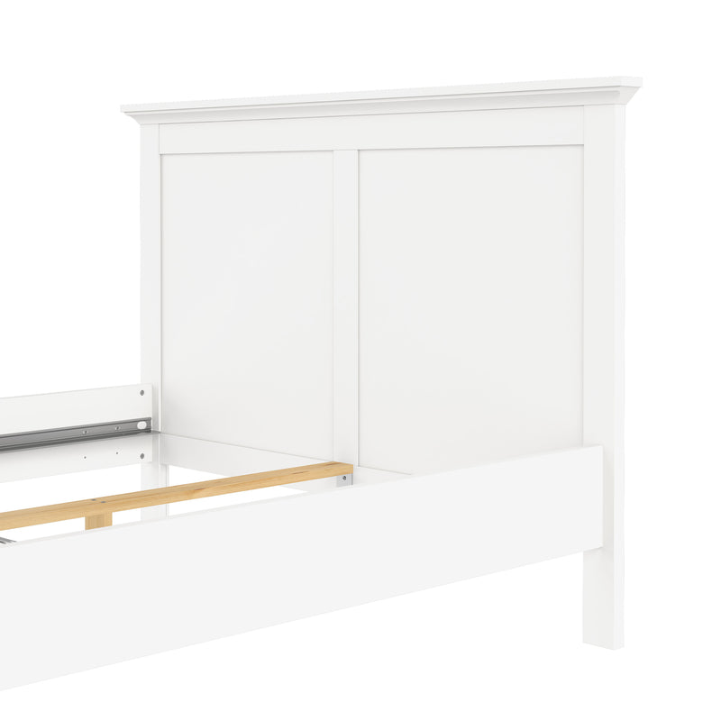 Paris Wardrobe with 2 Doors – White – image 13