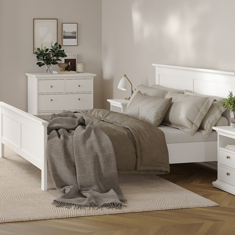 Paris Chest of 4 Drawers – White – image 7