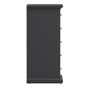 Paris Chest 5 Drawers in Matt Grey – image 4