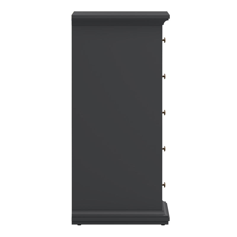Paris Chest 5 Drawers in Matt Grey – image 4