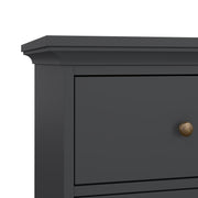 Paris Nightstand 1 Door + 1 Drawer – Matt Grey – image 10