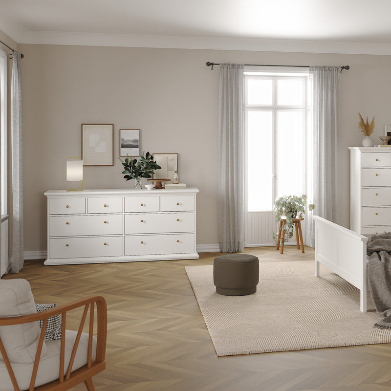 Paris Chest of 8 Drawers – White – image 6