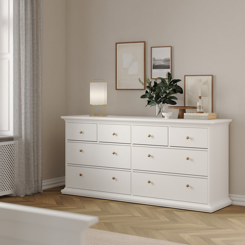 Paris Chest of 8 Drawers – White – image 7
