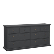 Paris Chest of 8 Drawers – Matt Grey – image 1