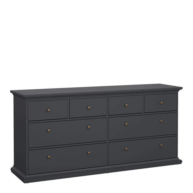 Paris Chest of 8 Drawers – Matt Grey – image 1