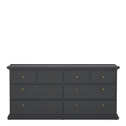 Paris Chest of 8 Drawers – Matt Grey – image 2