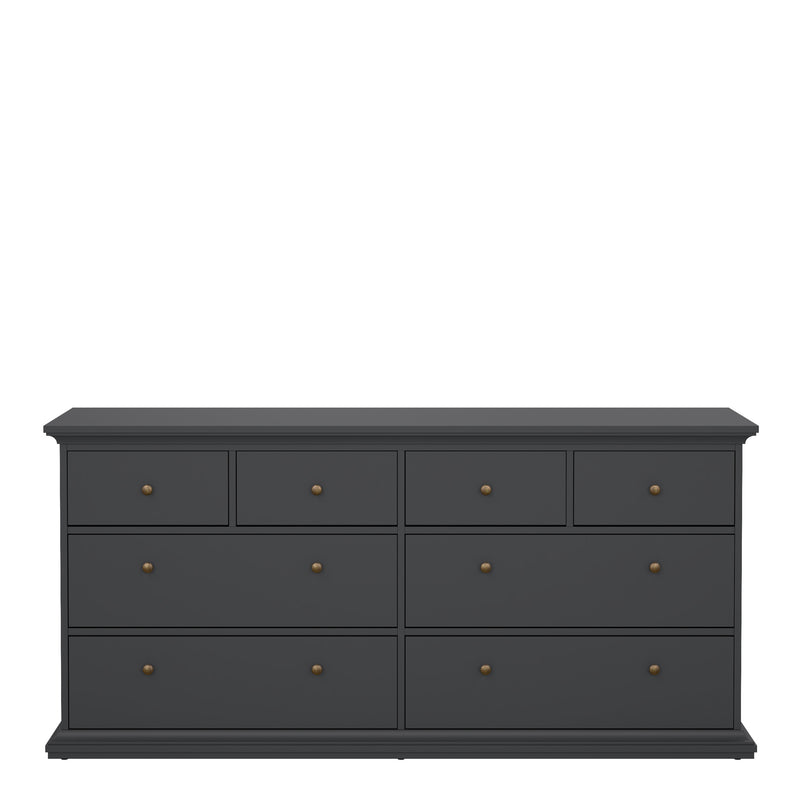 Paris Chest of 8 Drawers – Matt Grey – image 2