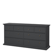 Paris Chest of 8 Drawers – Matt Grey – image 3