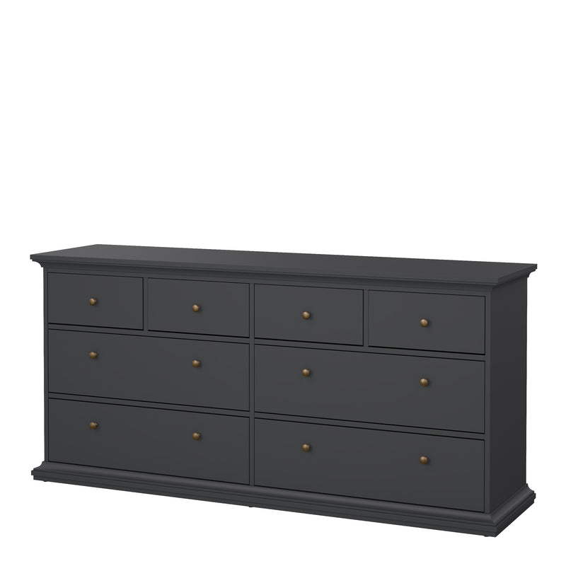 Paris Chest of 8 Drawers – Matt Grey – image 3