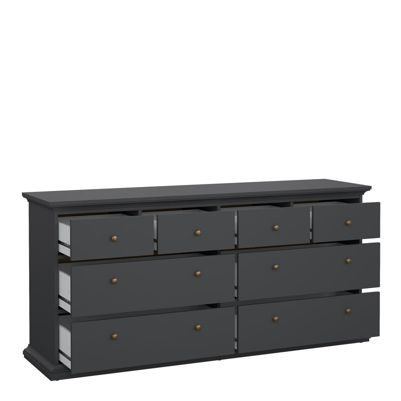 Paris Chest of 8 Drawers – Matt Grey – image 5