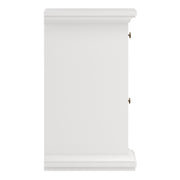 Paris Nightstand 1 Door + 1 Drawer – White – image 4