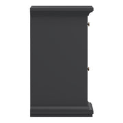 Paris Nightstand 1 Door + 1 Drawer – Matt Grey – image 4