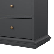 Paris Tall Bookcase – White – image 9