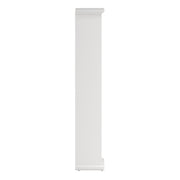 Paris Tall Bookcase – White – image 4