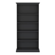 Paris Tall Bookcase – Matt Grey – image 2