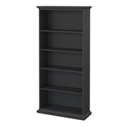 Paris Tall Bookcase – Matt Grey – image 3